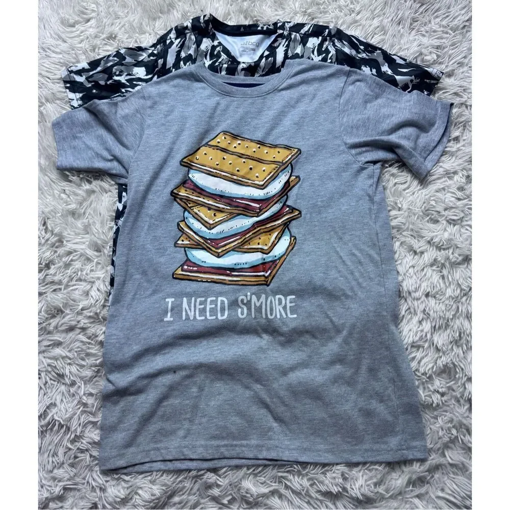 3 piece boys graphic T-shirt bundle size L 14-16 & XL16 by Cat & Jack, Fresh Lau